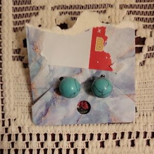 Turquoise Stud Earrings